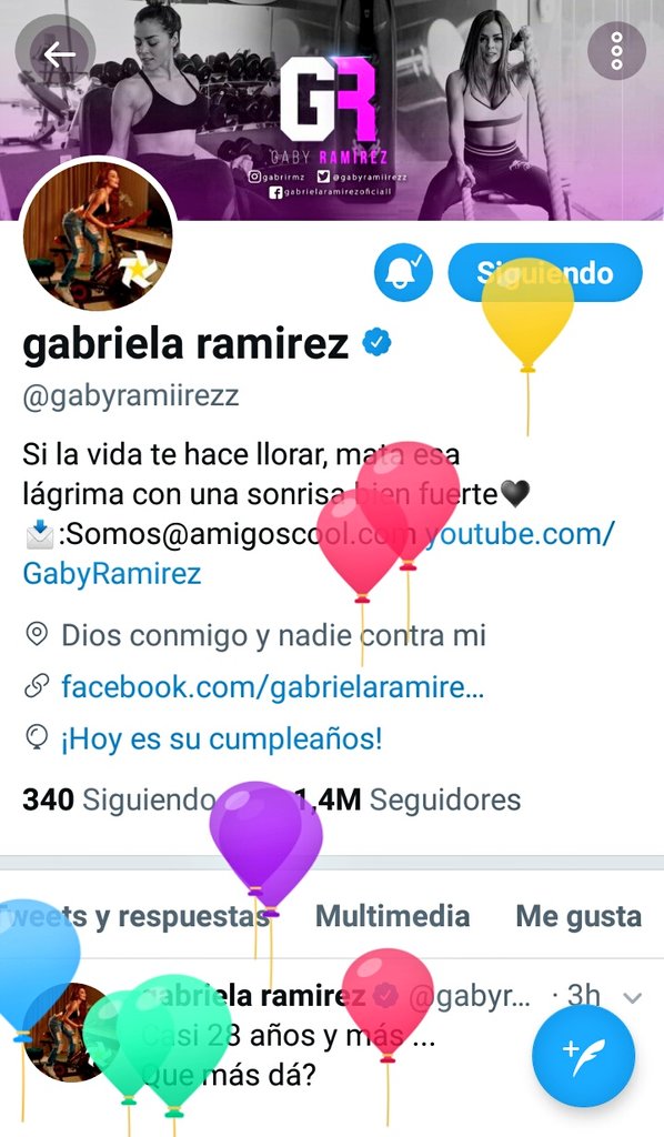 letilince's tweet photo. Venga♡ empezemos a felicitarla😍.
Usen estos :
#FelizCumpleGabyRmz
#28GR #HBDGabyRamirez https://t.co/ZY7XDGHIDU