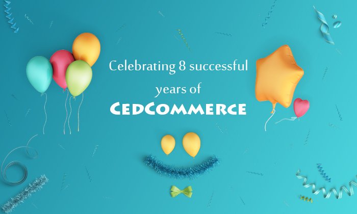 cedcommerce's tweet photo. And we turn 8 this year. The ride so far has been no short of a spectacle. The quest for innovation has been the driving force all along. A big shout out to all those who made this possible and contributed to the fun journey.
#8yearsofsuccess #ANNIVERSARY #futurism https://t.co/GAYkPJFVDa