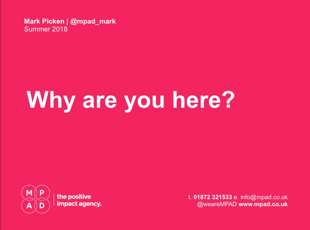 Good_Thinking_A's tweet photo. Looking forward to speaking about #communications and #messaging at the @pkfFrancisClark #charitity conferences. Start @BuckfastNews today before moving on to Ilminster, Bovington and Truro.

Thanks to our #charities clients/contacts who've contributed to our presentation. https://t.co/H6loK4FLWE
