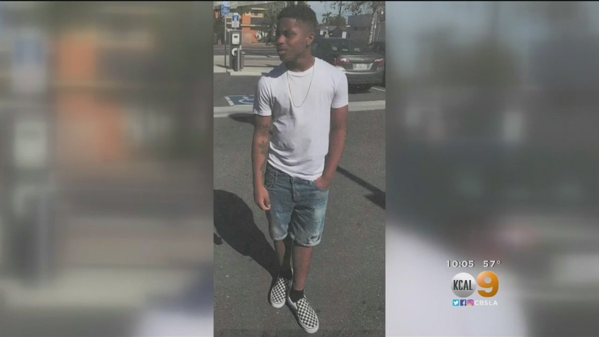 CBSLosAngeles's tweet photo. Lamarion Upchurch, 15, was gunned down early Sunday morning. At a vigil in Long Beach, at the spot where he was killed, his friends remembered a talented kid with a bright future https://t.co/2Ed3xFHwPQ https://t.co/1OCDS6KWZl