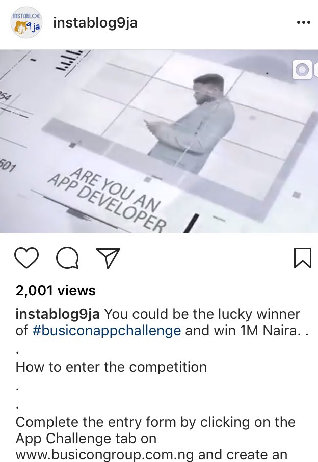 Busicongroupng's tweet photo. Join the contest now!!!
Its INTENTIONAL!!!
BUSICON!!!
#busiconappchallenge
#busiconappchallenge
#busiconappchallenge
@BusinessNigeria
@alltsnetwork
@DailyPostNGR
@thebbbuzz
@appfrica
@unilagfm_1031
@Nigeriansyouth_ https://t.co/lHfN0DQPfj