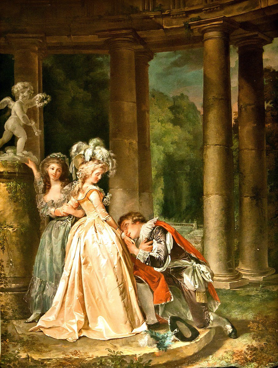 Amyperuana's tweet photo. @overlooki @Sellitti_MR @LuciaTassan @Papryka5 @scastaldi9 @Asamsakti @henrirouen @agustin_gut @paoloigna1 @emanuelaneri14 @marmelyr @LPieceofart @peac4love @Jilliemary @sergey_silkin @ritamay1 @pure_p4 @ataturca @VladimerAntonov @AlessandraCicc6 @licprospero @Amber02150 @CerisesMacaron @BELLALMAMIA @Joopjadieja @castellanosce @mhall55nine @Tasto7 @SergeyUsatchev @BaroneZaza70 @stephane4962 @vaniacavi @Vella_Schiavo @MOCarballeira @marekingu @MariangelaSant8 @shellandjeff @RitaCobix @PatriziaRametta @BPerrionni @Milutta @piotr408 @anthony77631293 @ceconomou56 @VAlivernini @MarilenaAll @BrindusaB1 @RosamariaNoia @CaterinaRomeo0 @angela3nipoti1 #Buongiorno d'#arte

There is only one happiness in this life, to love and be loved. 
- George Sand

"The Oath to Love" by Louis de Trinquesse, circa 1780

Un saluto affettuoso💫 https://t.co/IEy5alXfkE