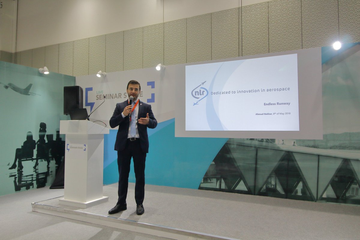 AhmadBakkar's tweet photo. I was humbled to be speaking at #ATC Forum in #Dubai, It was a great pleasure to meet inspiring people from the #aviation industry @NLR_NL @AirportShow1 @ATMDubai #airtraffic https://t.co/3MN5QEu7RG