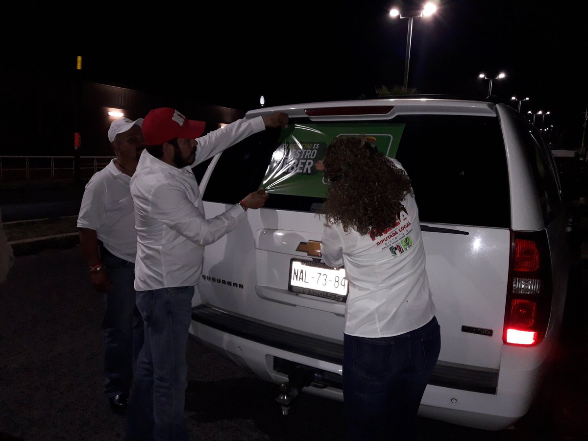 pau_rubio82's tweet photo. Arrancamos campaña y estamos listos para ganar @adrimeza @MiriiRP @RebecaRamrezRu1 @TereMoralesDia1 @LisetteSoto13 @astudilloqro #VamosAGanar #UnamosLasVoces #EstaEnTiPiensalo #VamosConTodoYPorTodos #Distrito9 #SanJuanDelRio #Queretaro #Elecciones2018 https://t.co/ml9jkMDRPw