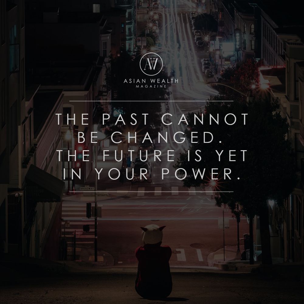 #MondayMotivation

"The Past Cannot Be Changed. 
The Future Is Yet In Your Power."
