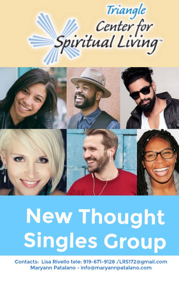 answerwithin1's tweet image. Single in the Triangle? Looking to meet like-minded fans of New Thought? Join TCSL on Thursday June 7th @ 7pm at @NorthHillsLive