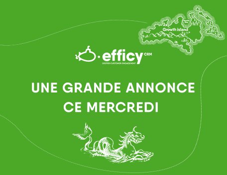 Nous avons une agréable surprise pour tous. La réponse, ce mercredi #Efficy #CRM #GRC #RelationClient #CX #cloud #mobile #ServiceClient #experienceclient