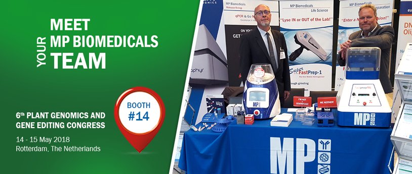 mpbiomedicals's tweet photo. Talk with our specialists today and tomorrow at the 6th Plant Genomics & Gene Editing Congress in Rotterdam! #PlantGenomicsGE #Gene #MPBio #MPBiomedicals https://t.co/VwwTnK5P4G