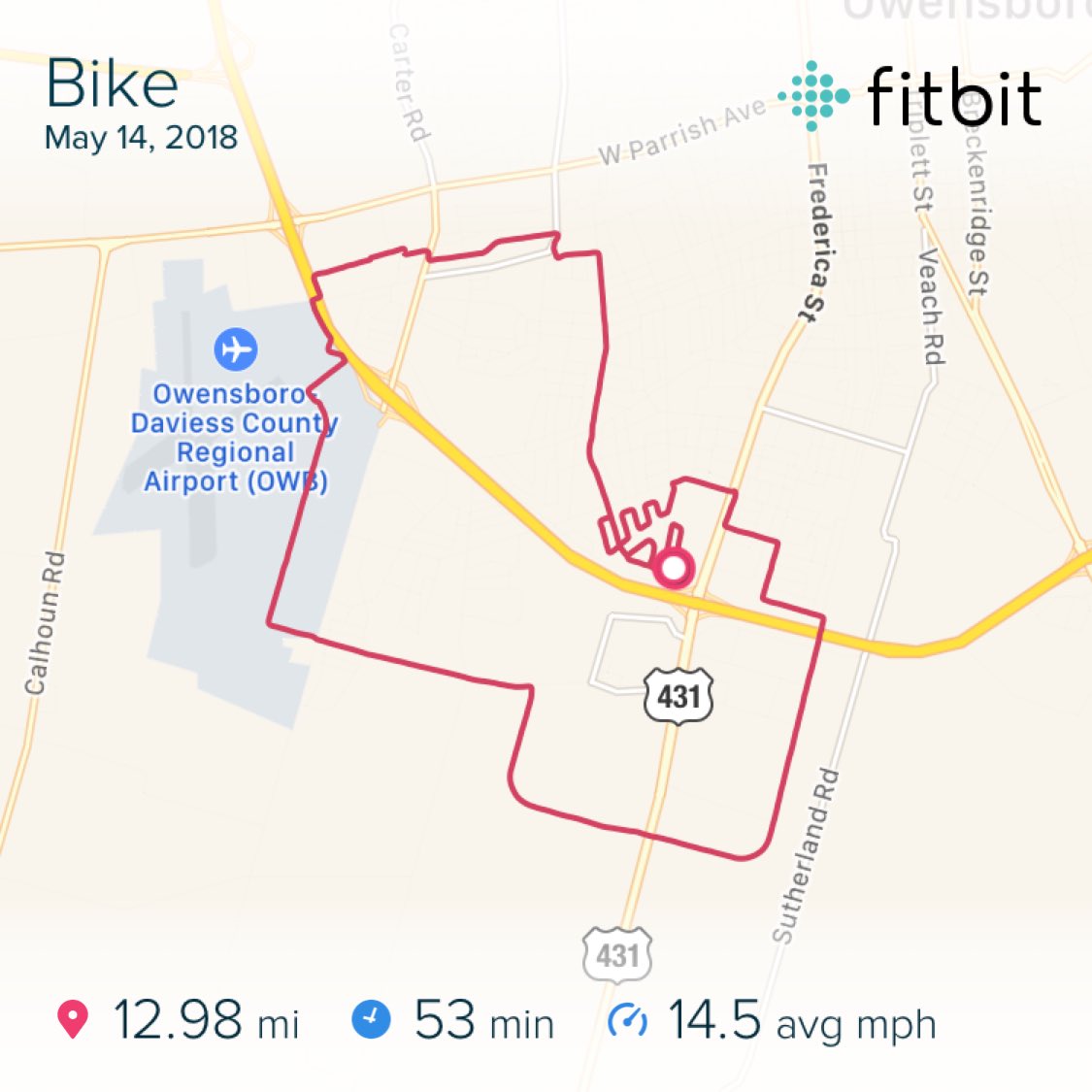 OHSHealthPE's tweet photo. Out of shape &amp; slow this morning...gotta get back to the grind!  Felt good to get out this morning though!  Step#1 https://t.co/fxeRtNkAaQ