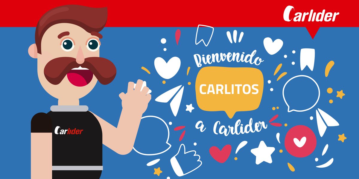 CarliderES's tweet photo. Ya os lo adelantábamos... Aquí tenéis a Carlitos 👨🏽 el nuevo miembro del equipo que estará aquí para informaros de todas nuestras novedades y ayudaros a resolver vuestras dudas 😍 https://t.co/Hi2UYTulno