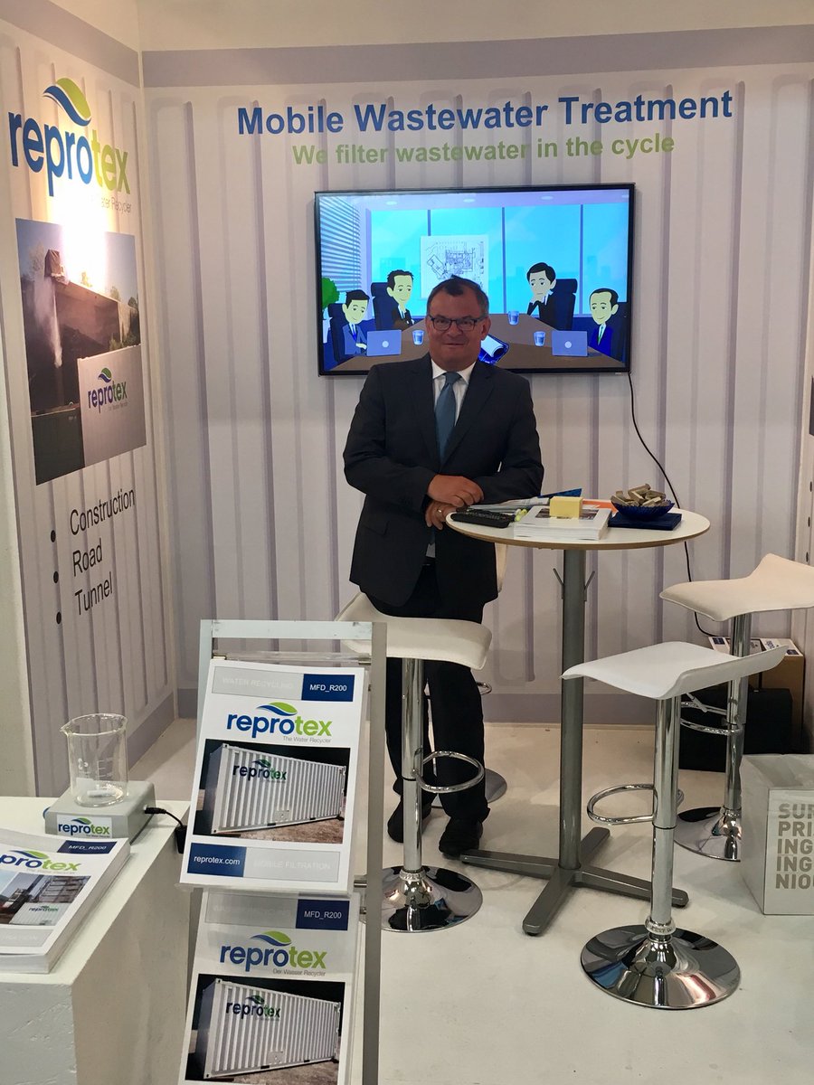 burgehel's tweet photo. #IFAT #Reprotex (Hall A 4 133/232) https://t.co/ZCpQj3W8aH