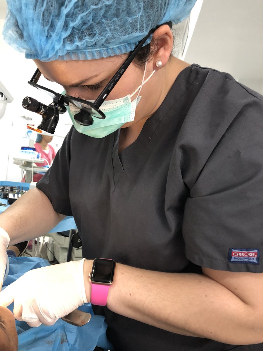 drericakight's tweet photo. This weekend was a game-changer! I made my 2nd trip this year to the Dominican Republic to learn how to place dental implants from the best doctors in the business. I placed 21 implants at the Foundacón Dr. Garg. Our group of 20 dentists did almost $1 million in free dentistry. https://t.co/RcfquPR6Yo