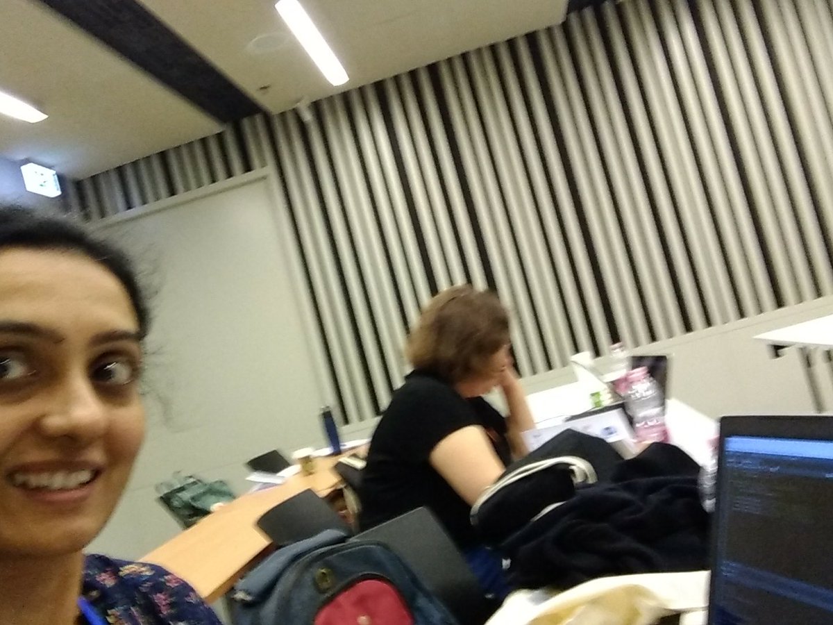 anupamal14's tweet photo. @Suzi_Ross @erum2018 @R_Forwards I'm here too! Probably travelled the farthest to get here! #eRum2018 #Rforwards https://t.co/EV2SeGfSCa