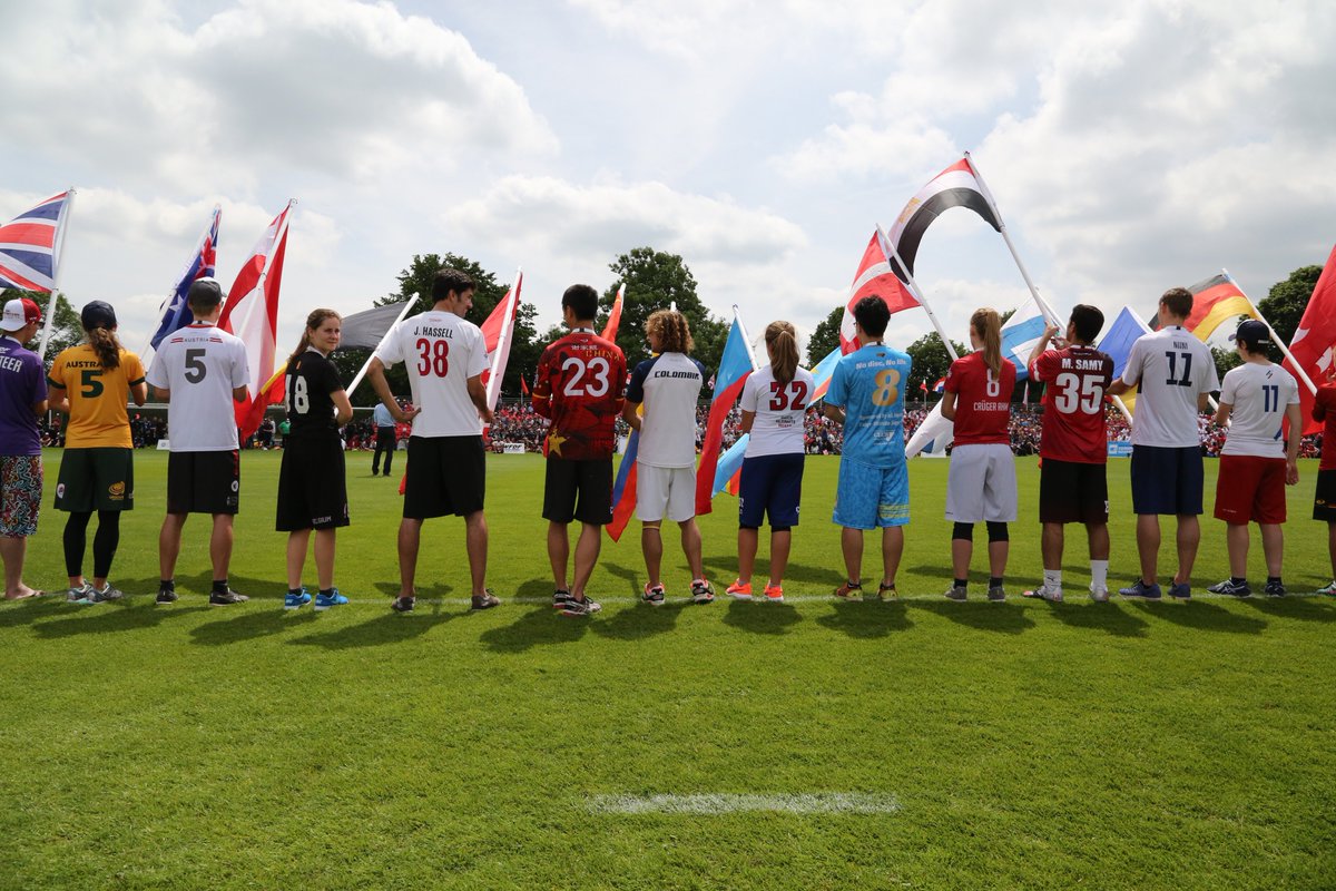 wfdf_wucc's tweet image. 🇺🇸Opening pull ➡️ 2 months away 🇺🇸!

🎟️: bit.ly/2FEzgxG 
📋: bit.ly/2FNJxZv

📷: @cincyultimate 

#wucc2018 #tickets #volunteer #flyingdiscsports #worldchampionship #cincy #ohio #lebanonohio #masonohio