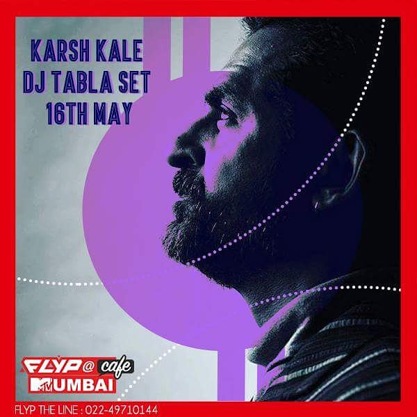 FLYPatMTV's tweet photo. LIVE DJ TABLE SET by KARSH KALE is what is planned out for you at FLYP@MTV Cafe on 16th May. 

We wouldn't miss it for the world. You shouldn't too. 
#FlypOut #KarshKale #GigAlert #Gignight https://t.co/nJsmYajVy5