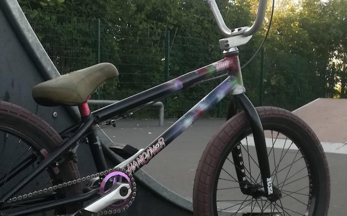 custom painted bmx bikes