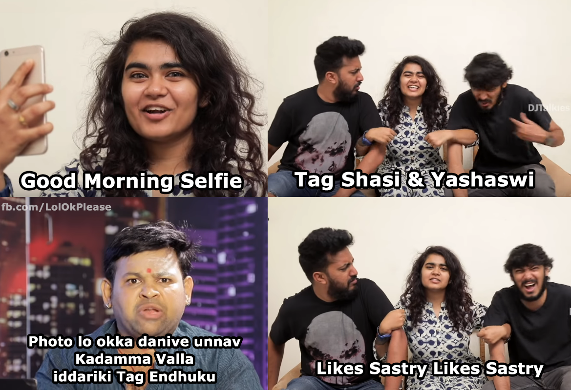 DJTalkiesOffl's tweet photo. em chesthe enti at the end of the manaku kavalsindhi likes..

Watch Full Video Here : https://t.co/RrZPLBgXPx

#WhatIfGanapathySastryWasFacebook #DjTalkies https://t.co/lf7YTqe94R