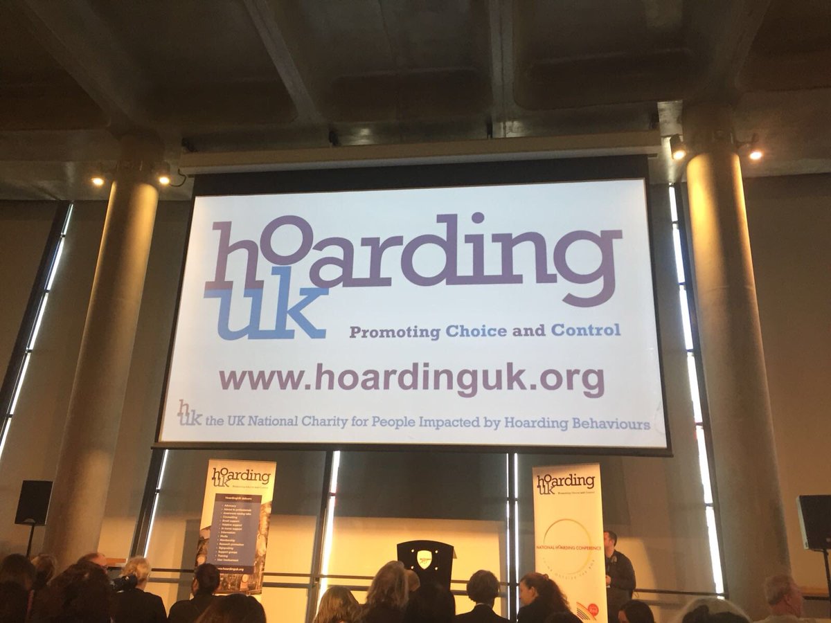 Housing colleagues attending @Hoardingukhelp Conference for the start of #hoardingawarenessweek @AsterGroupUK #helpinghoarders