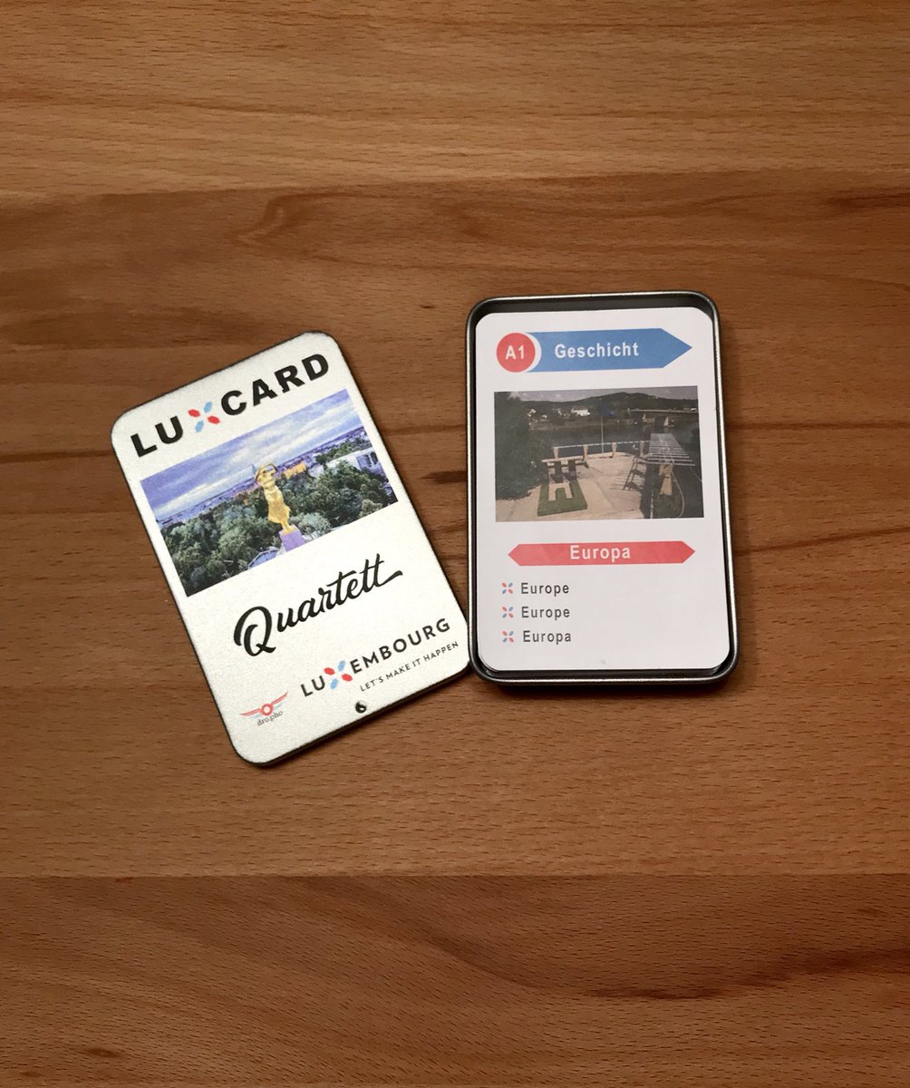 BenoitFrisch's tweet photo. Support my brother’s “mini-entreprise” LUXCARD from the @LCDiekirch 👍🏻

They produce a game about @luxembourginfo in collaboration with #Luxembourg #LetsMakeItHappen 🇱🇺

📦 Free shipping in Luxembourg!
ℹ️ More information and order online on https://t.co/nYijaSgWHW https://t.co/2F83tSiQQi