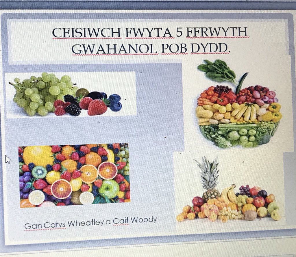 Tip Iechyd wythnosol / Weekly Healthy Tip. #ffrwythauallysiaugwahanol#ysgolioniach#iachbt#lliwiauarblat
#fruitandveg#healthyschools#healthybt#colouronaplate
