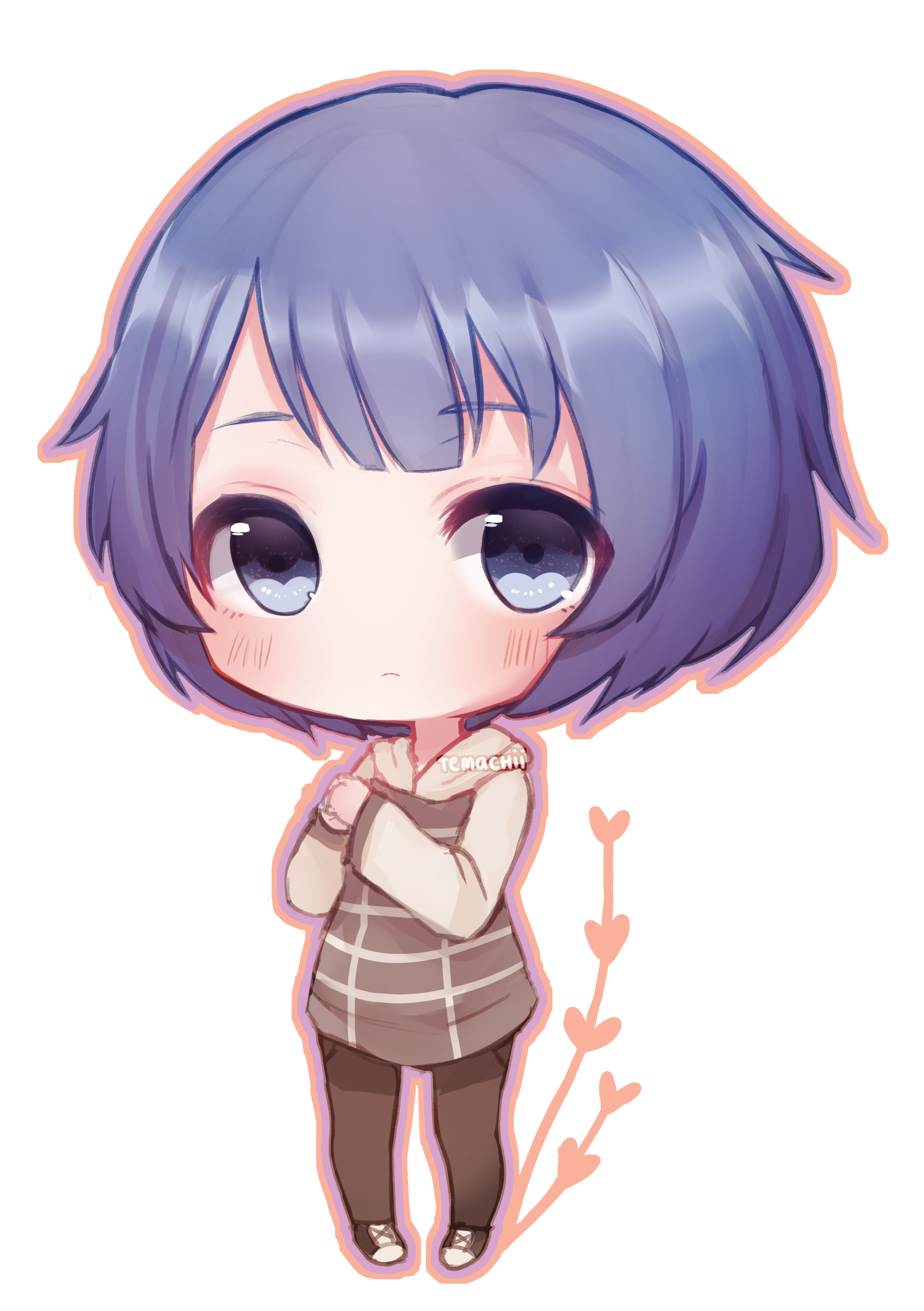 Tema 🐣 is working!! on X: "AT Smol shy chibi with plants Her name is Nika # chibi https://t.co/bf6RCMExIN" / X