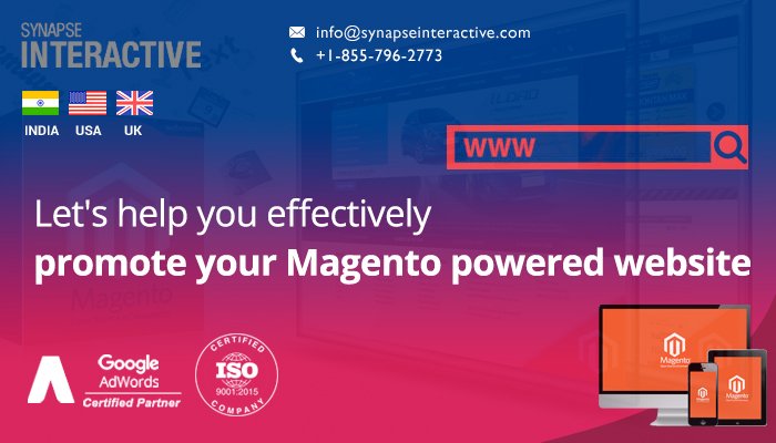 Magento SEO experts at SynapseInteractive have already helped countless clients across the USA and UK achieve greater return on investment in lesser time. SynapseInteractive is a reputable name among clients seeking result oriented #SEO for eCommerce.
