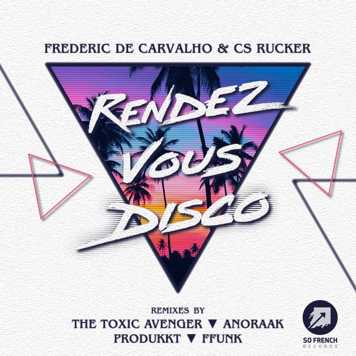 FrenchShuffle's tweet photo. Frederich De Carvalho & CS Rucker Release Their "Rendez-Vous Disco" EP
#CSRucker #FredericDeCarvalho #RendezVousDisco #SoFrenchRecords #Electronic
https://t.co/vlsJ3wm7ZT https://t.co/n2oQUQ8868