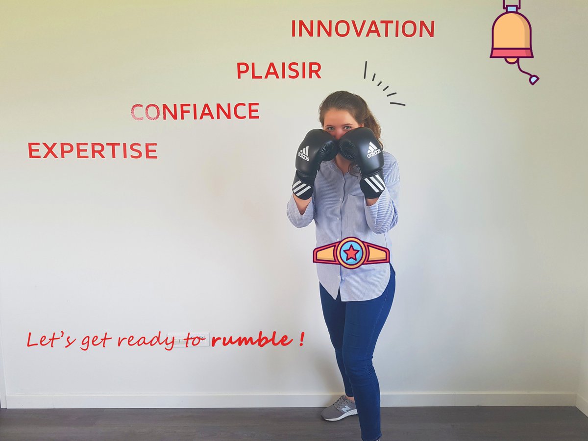 italent's tweet photo. italent grandit encore !! 🚀 Welcome to Camille qui vient effectuer son stage chez nous ! (Bon...en même temps, vu sa passion pour la boxe, on a pas eu trop le choix non plus 🥊) https://t.co/kA8nxE1Qtu