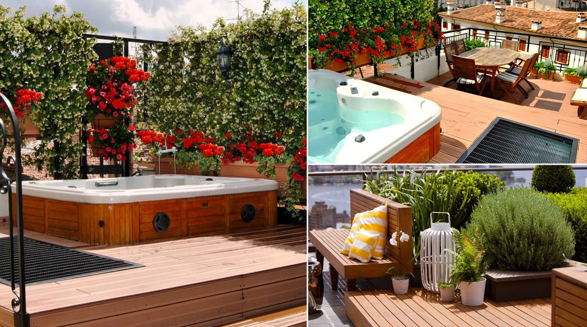 BeautyLuxury's tweet photo. Come trasformare un roof garden in zona idromassaggio in 8 ore lavorative
#idromassaggio #roofgarden #blspa #benessere
https://t.co/RZoQaH8MYt https://t.co/wBPcsxmeXQ