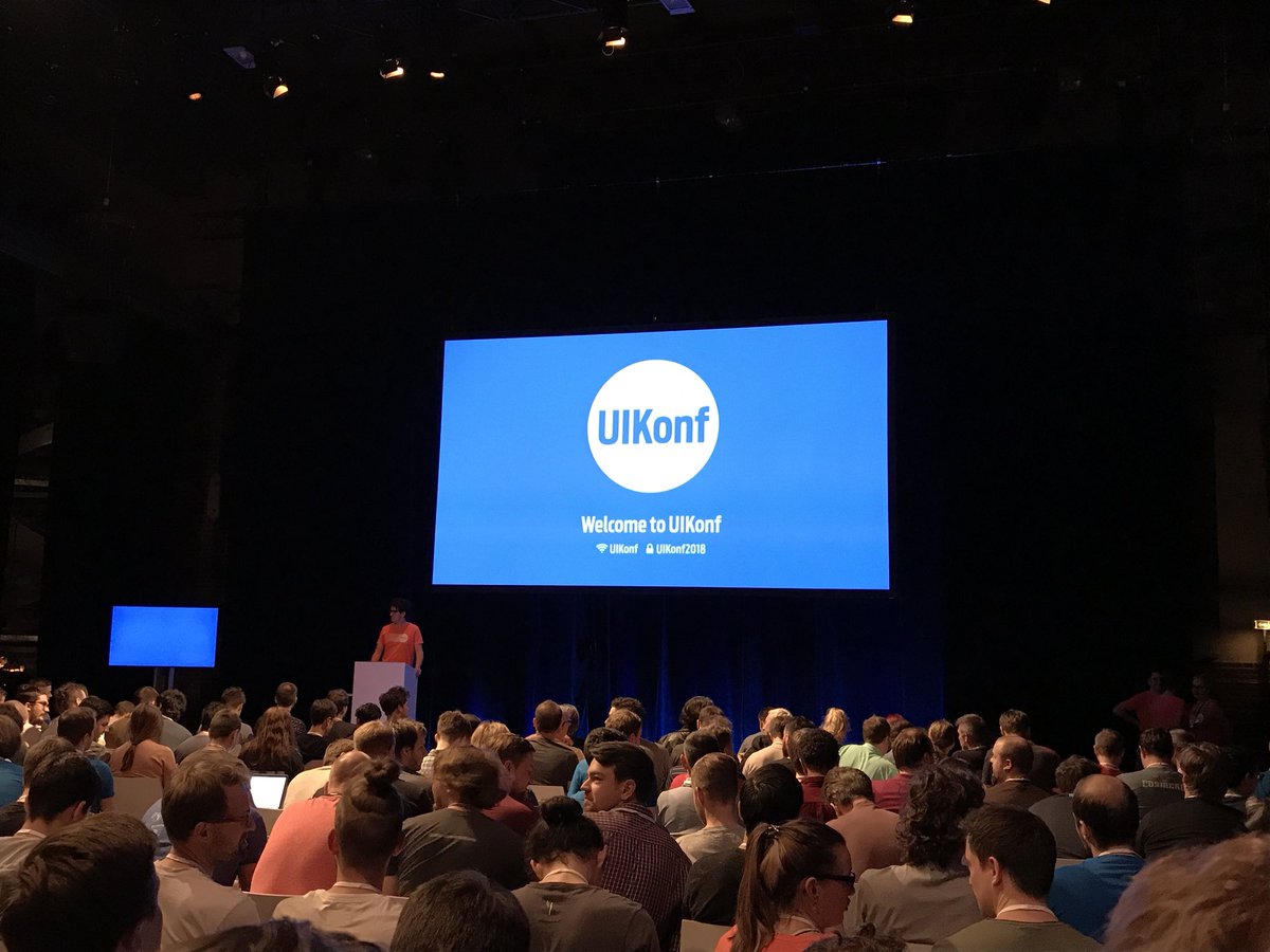 etienne_martin's tweet photo. About to get started. Woot!! #uikonf2018 https://t.co/TqHHTrbfOU