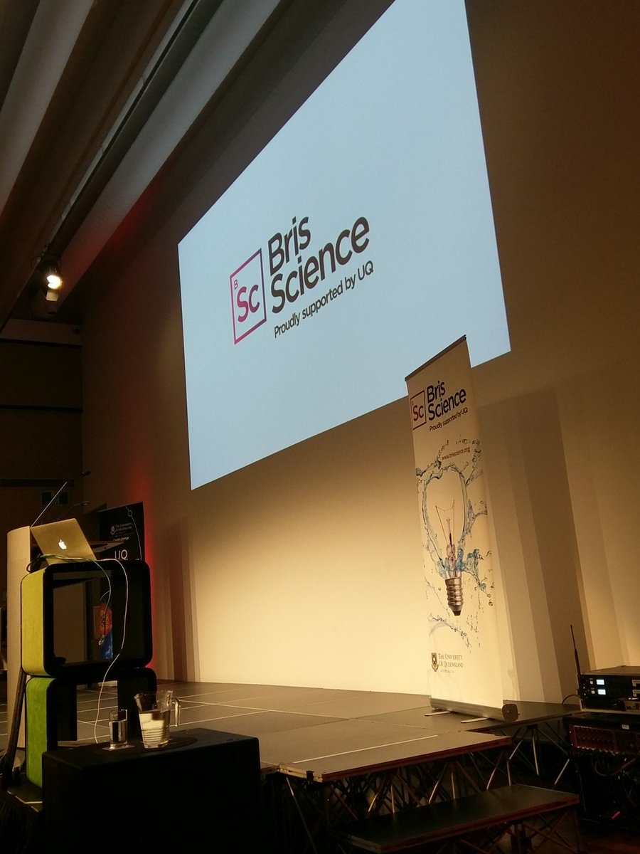Getting ready for #BrisScience talk on antimicrobial resistance...