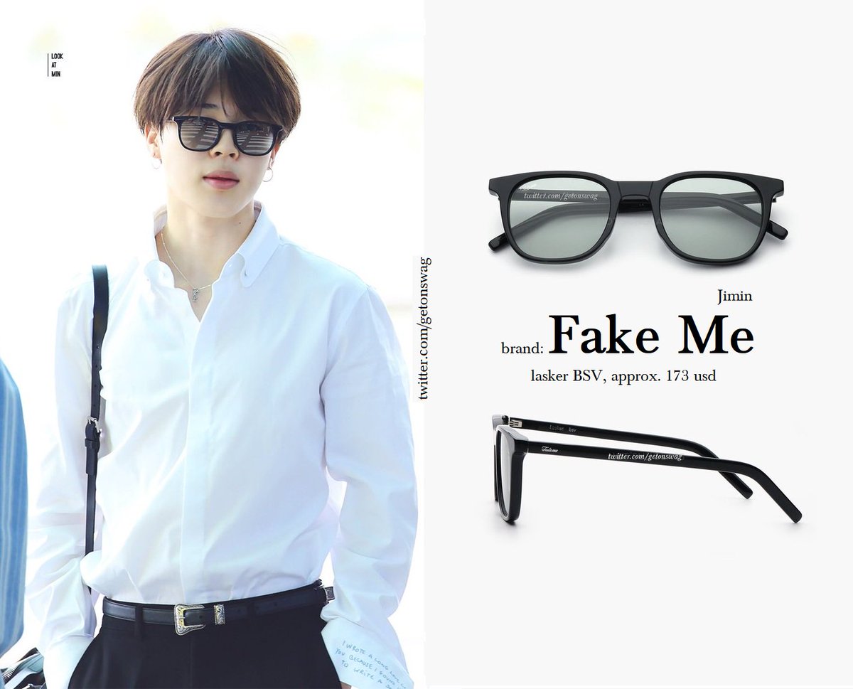 Beyond The Style ✼ Alex ✼ on X: JIMIN #JIMIN 180514 airport #BTS #지민  #방탄소년단 GUCCI - White Text-embroidered Single-cuff Cotton-poplin Shirt  CHRISTIAN LOUBOUTIN - Black Luglion Tassel Leather Loafer SAINT LAURE