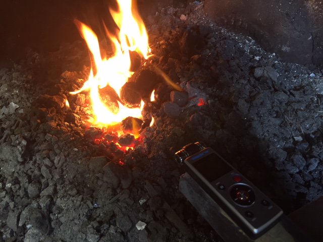 SWMinersMuseum's tweet photo. Big things happening in our blacksmiths forge. Have a listen next time you're in Afan Forest Park #metalbashing https://t.co/JKOE8bdPVH