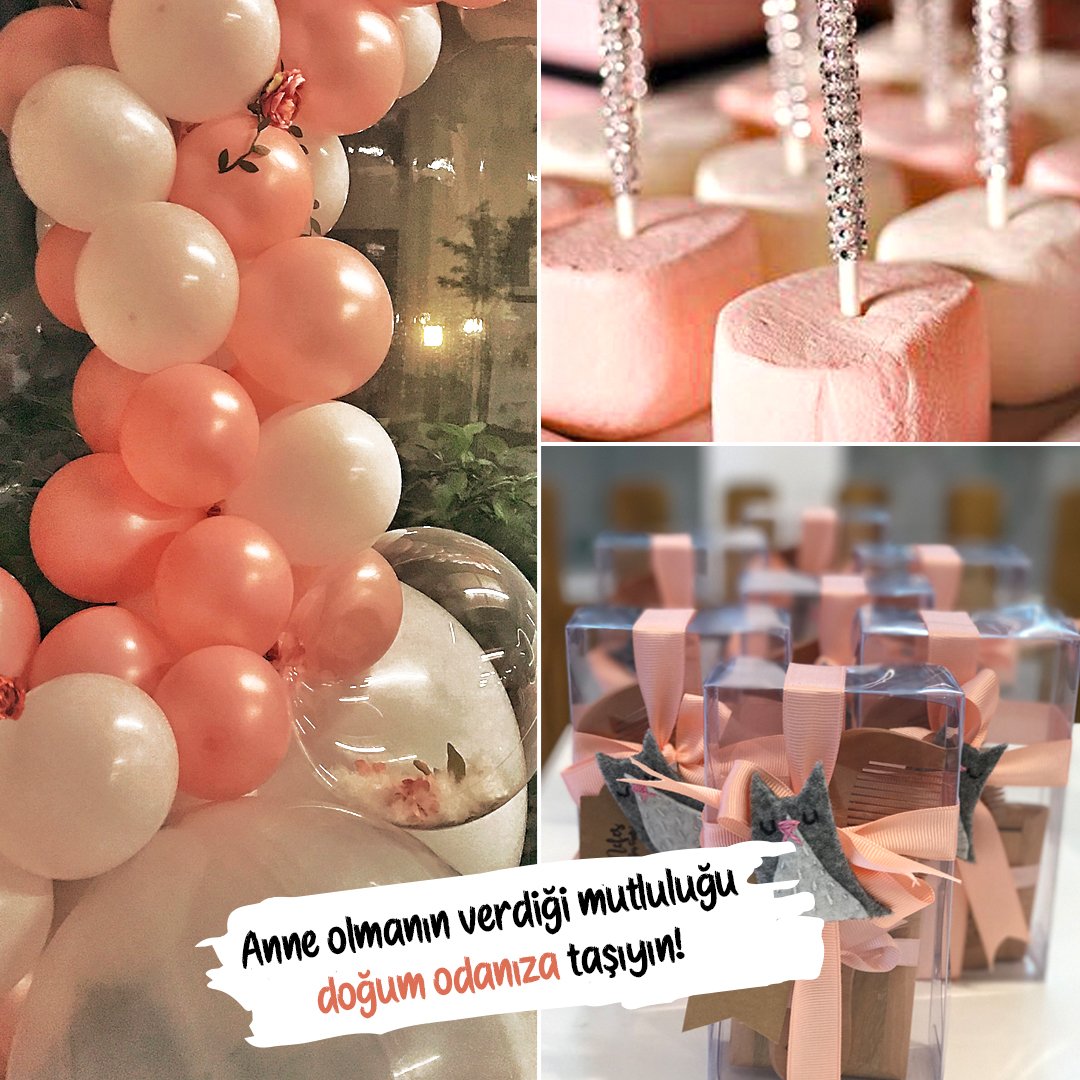 Dünyanın en yüce duygusu olan anneliğin ilk heyecanını “Sürpriz” paketlerimizle yaşayın!
#BeeParti’nin Doğum ve Hastane odası paketine göz atabilir muhteşem dekorasyon içinde kendinizi daha özel hissedebilirsiniz! Detaylı bilgi için ;  212 233 91 17