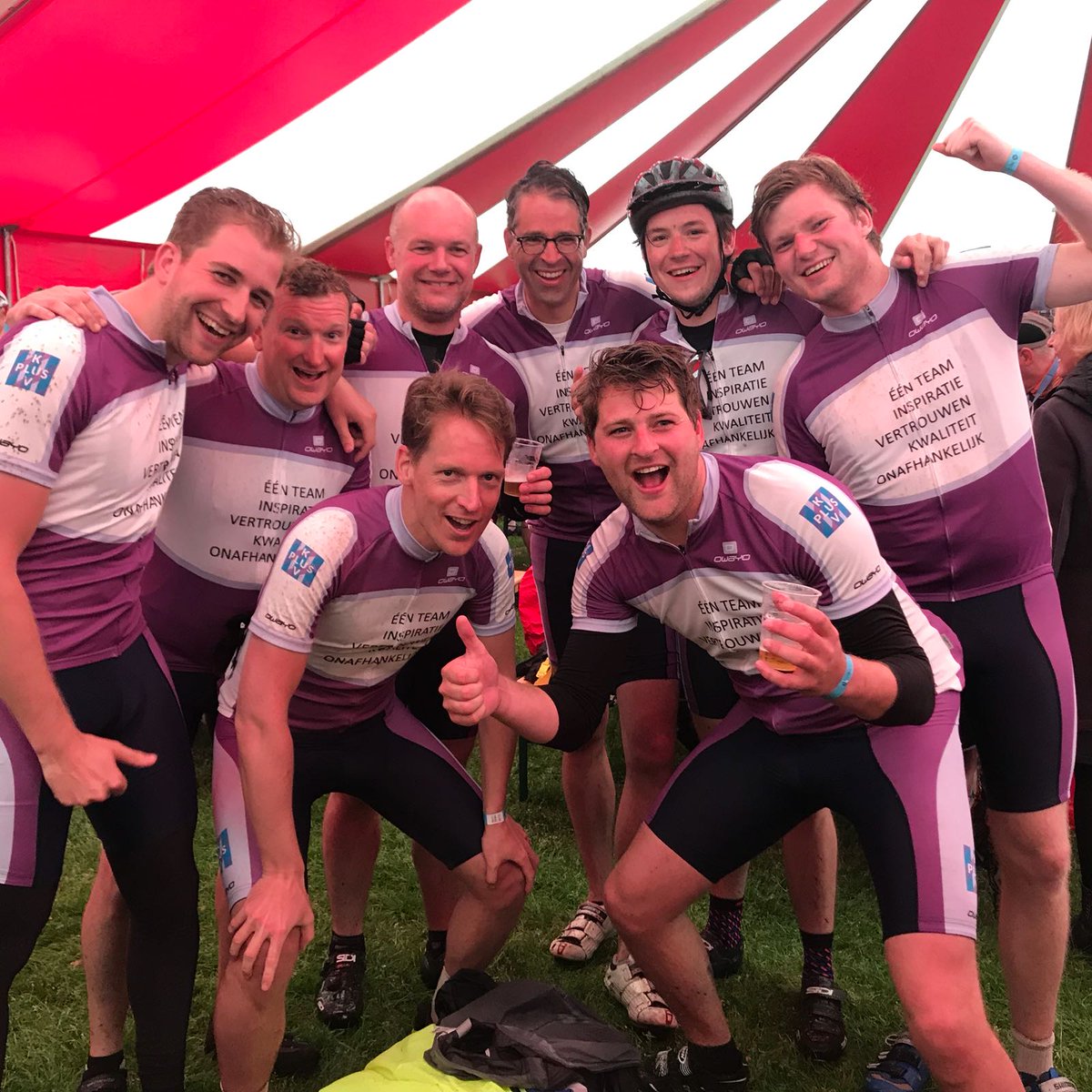 _KplusV's tweet photo. Oók op de fiets één team! https://t.co/VMzEX6gzWw