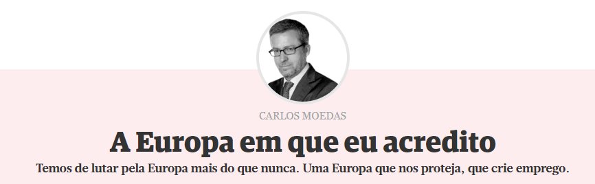 FEEICOMPETE2030's tweet image. Intitulada Vento Suão, o #Comissário defende ter de se lutar pela #Europa mais do que nunca in @cmjornal bit.ly/2I8MdGt #discovereu #democracia4_0 #carlosmoedas