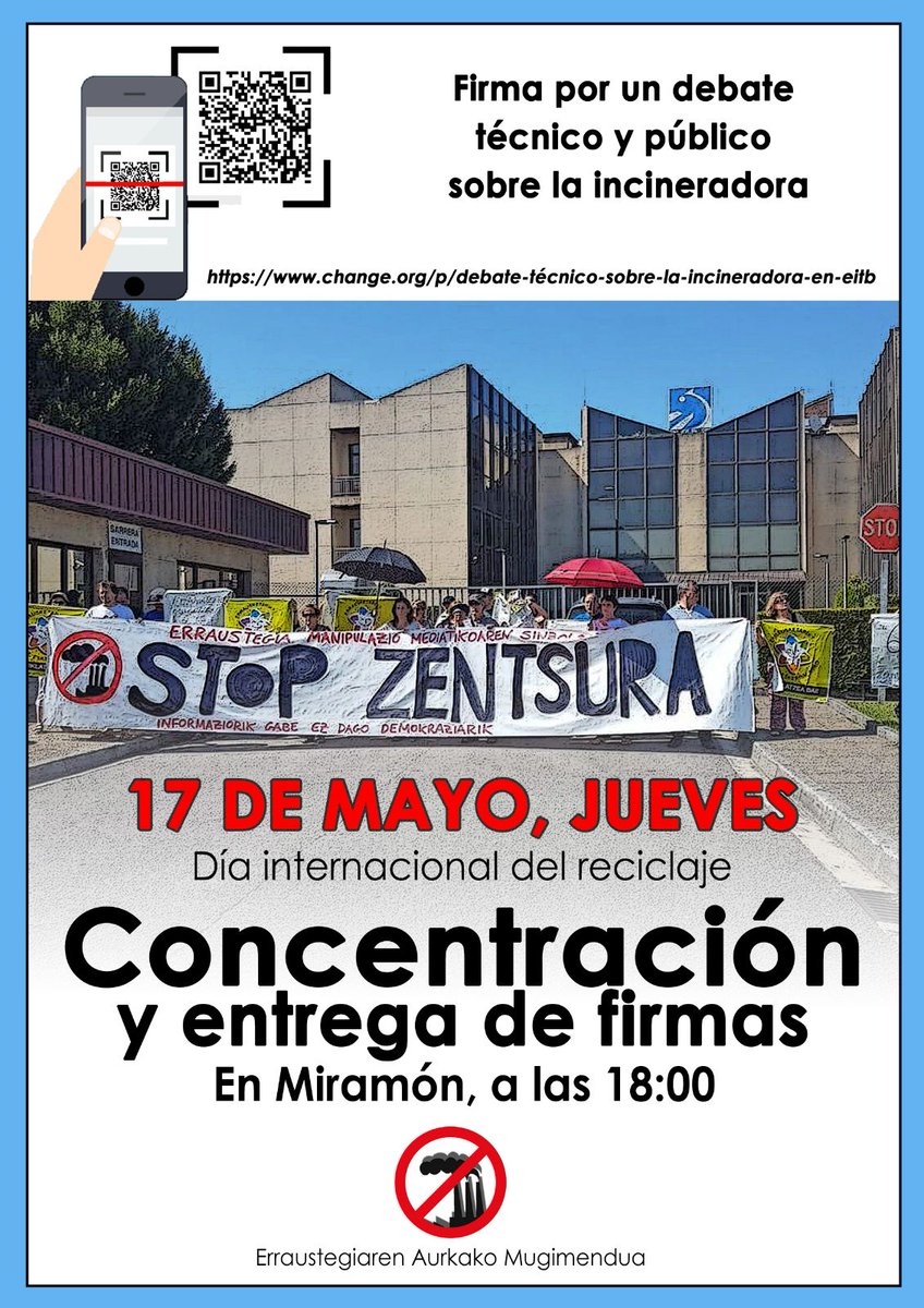 ErrausAurkMugi's tweet photo. @info7irratia @euskadi_irratia @radioeuskadi @EguzkiEH @argia_ingurumen @GipuzkoaZutik @tgurasos @Hitzartukide @OEIT_GEIS @argia_ingurumen @ZeroZabor @zero_zabor @Hernaninzz @LegazpiZZ @azkoitiazz @BirZirikGoierri @haizea_ipar @usurbildarrak @GreenpeaceEUS @donosti_tik https://t.co/ufMGM1NxOm