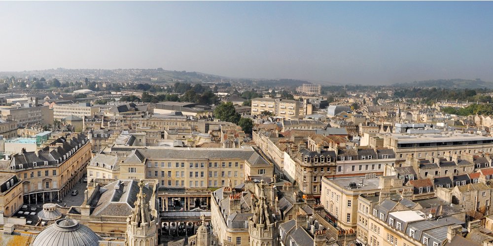 A View from the Abbey Tower! 212 steps to the top, can you make it?#MyFeelGoodBath #VisitBath #IgersBath #BathSpa #CityOfBath #VisitEngland #LoveGreatBritain #BathUK #BathStreet #BathStone #SwIsBest #BathHoliday #HolidayLetsUk #HolidayLets #Tourist #Tourism #AirBnB #Property