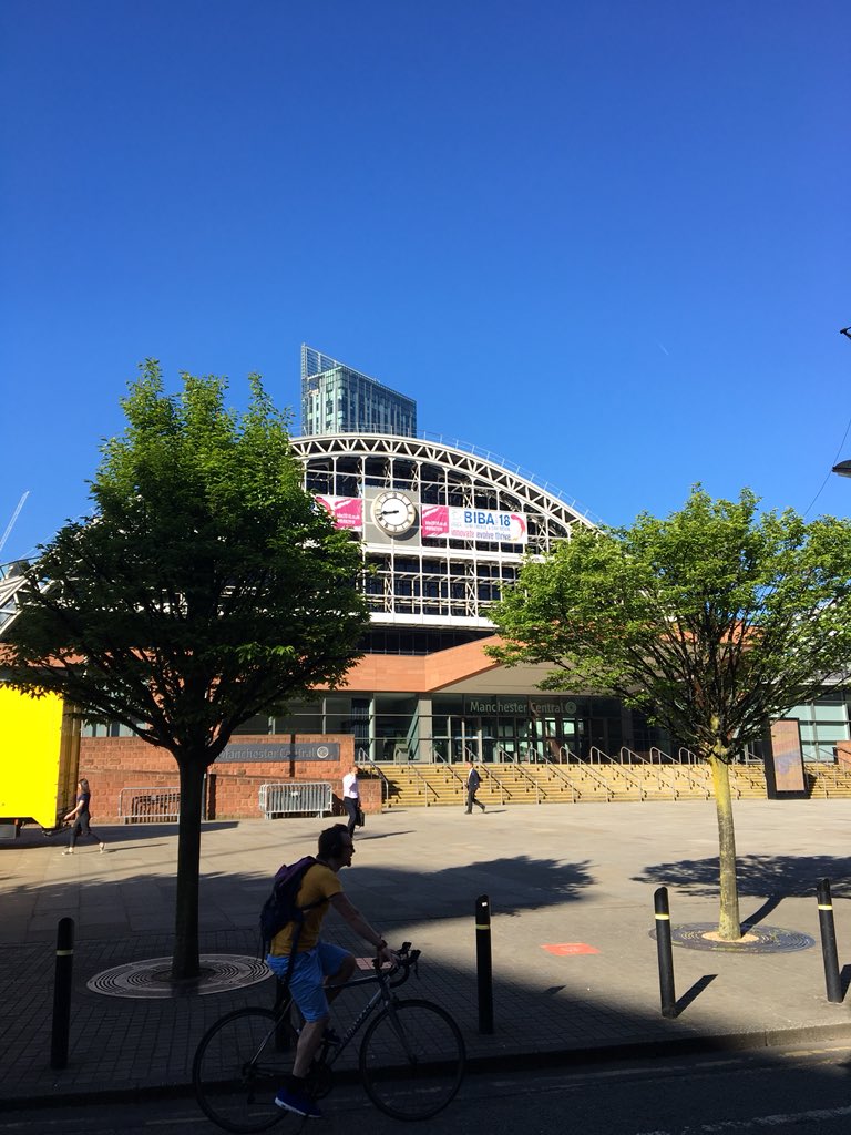 mcr_central's tweet photo. Morning everyone ☀️ preparations for #biba2018 are well under way @BIBAbroker https://t.co/1nsVVZNj6J