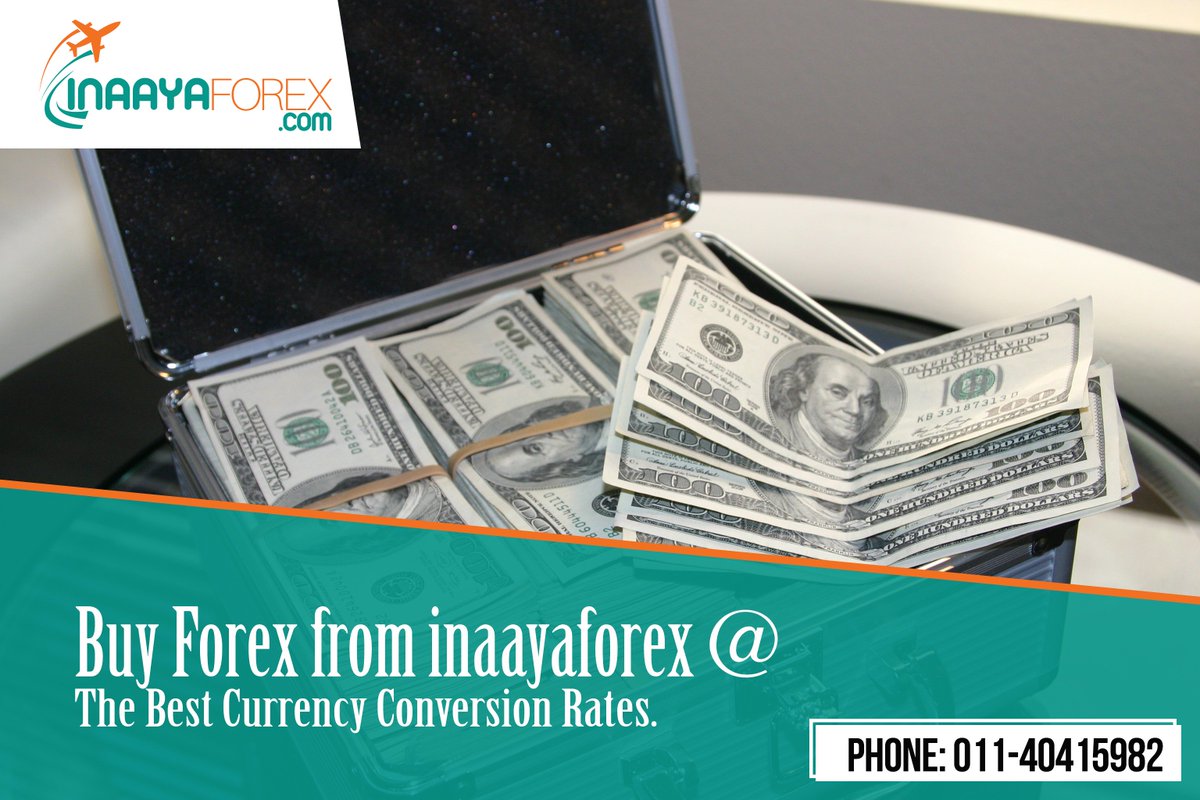 Buy Forex from InaayaForex At  The Best Currency Conversion Rates. Visit Now!

#MoneyExchange #Forex #LiveRates #USD #GBP
Buy or sell your currency - 011-40415982

* Doorstep delivery
* Airport Delivery
* 24/7 Customer support
* Multiple payment methods