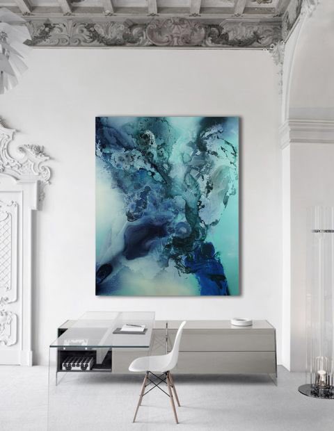 IN__SPACES's tweet image. Ready to hang and protected by a thin layer of varnish, ‘The Mind Unravels’ was created with pigments and oil on canvas. #art in-spaces.com/prints-and-art…