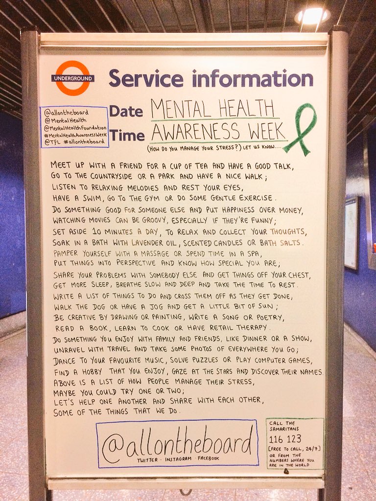 ETStigma's tweet photo. You are Important Look after yourself. 
Start that Conversation 
#MentalHealthAwarenessWeek #ItsOkNotToBeOk @RespectYourself @allontheboard https://t.co/wSCIC7mMaY