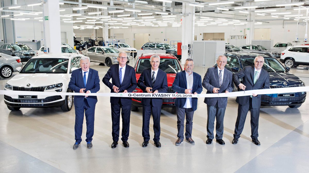 skodade's tweet image. #SKODA AUTO eröffnet multifunktionales #Kompetenzzentrum im Werk #Kvasiny skoda-presse.de/feed/pm_2796