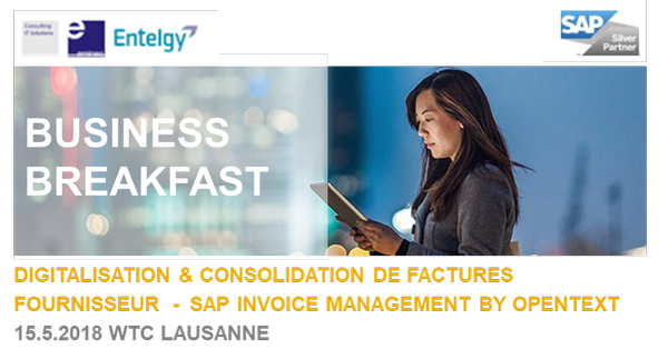 DCLConsultores's tweet photo. Descubra de la mano de @DCLConsultores @Entelgy y Emineo AG cómo #SAPInvoiceManagement by @OpenText soporta la #TransformaciónDigital de la empresa y permite la optimización de los procesos de CxP. SAP WTC, Lausanne -Suiza: https://t.co/W8D762541J https://t.co/UcKadwNxHP https://t.co/POMgfJTBOk