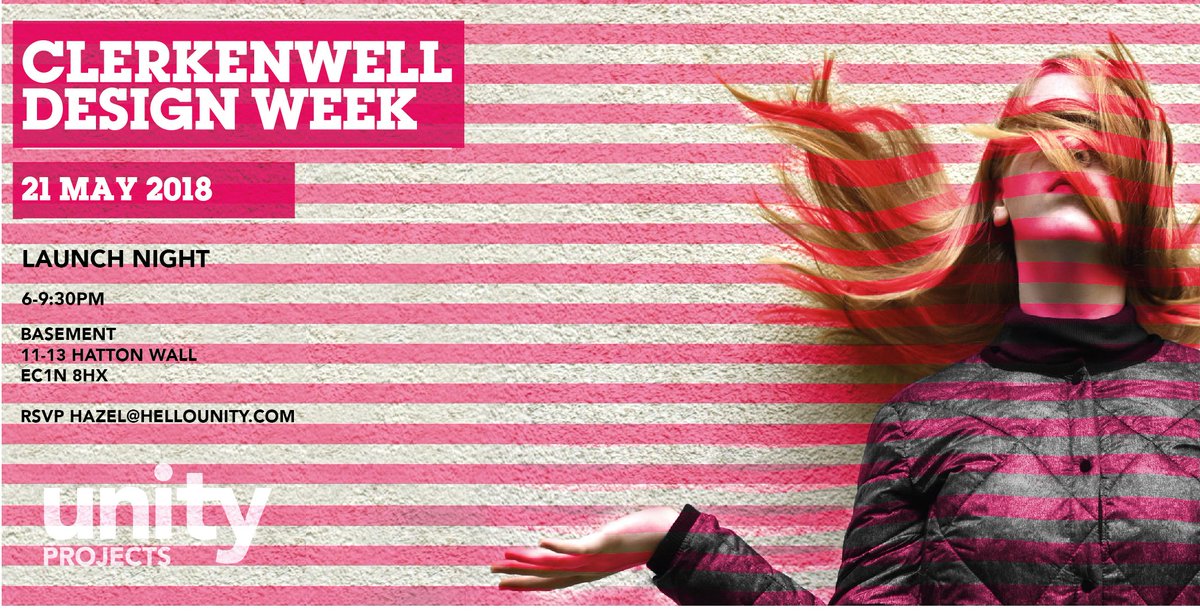 hello_unity's tweet image. Fancy a sneak peek to our @CDWfestival Fringe event #UnityProjects? Come to our launch event nxt Mon, and step into an immersive 360 landscape of #Clerkenwell, plus the chance to have a few drinks with our contributors for #CDW2018. RSVP on pics & thanks to sponsor @HaloLighting