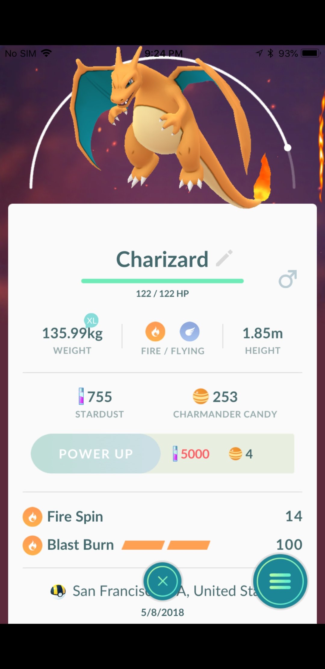 توییتر Pkmnmasterholly در توییتر At 100 Base Power Blast Burn Makes Charizard Your Top Fire Type In Pokemon Go Get Ready To Take Down Registeel No Problem But Watch Out For