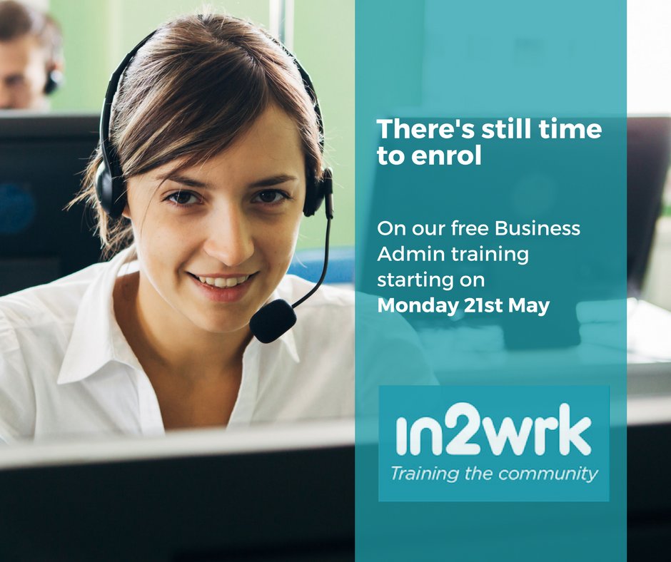 thinkdoncaster's tweet photo. There are still places available for our free Business Admin training. 

This course will give unemployed people in #Doncaster the opportunity to gain four industry-specific qualifications.

Send us a direct message to find out more https://t.co/1bleripKjK