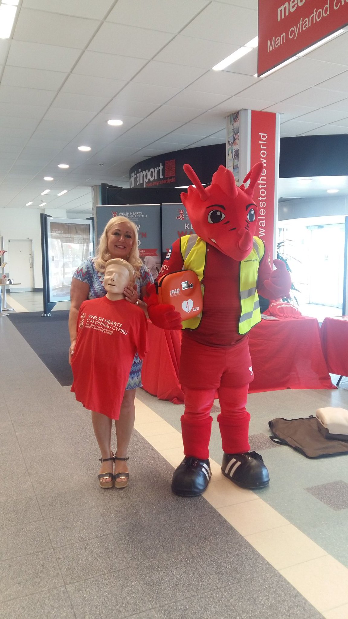 Sarah McLaren on Twitter "Welsh Hearts opening Cardiff_Airport and