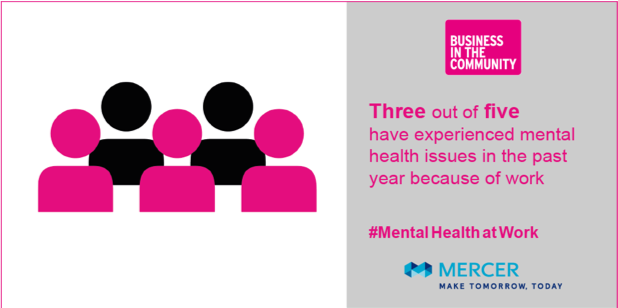 BITC's tweet photo. This #MentalHealthAwarenessWeek make a difference! 💪

Share your experiences of mental health at work in our survey, in conjunction with @mercer 

👉 https://t.co/jELVHB5H70 👈 https://t.co/5eEbE6uomJ