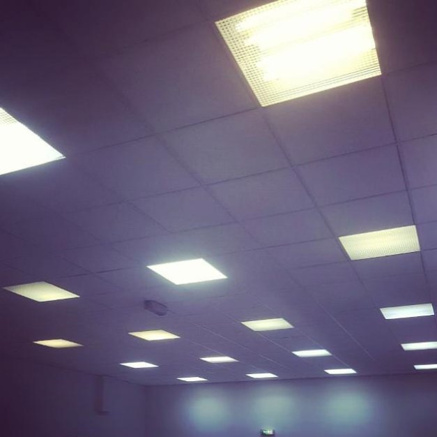 Granmore Ceilings On Twitter Lighting And Ceiling Tile Job